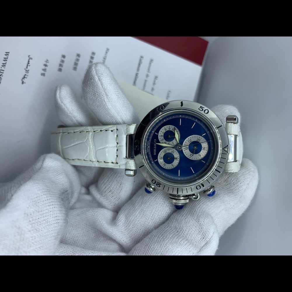 SOLD***Cartier Pasha Chronograph***SOLD - Picture 3 of 9